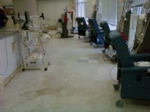 Traffic patterns are visible